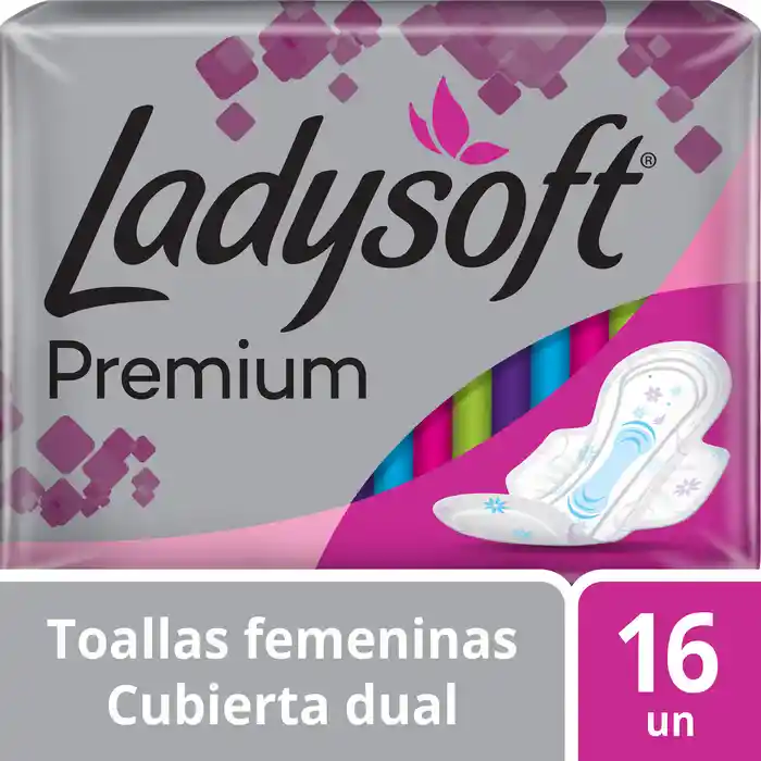 Ladysoft Toallas Femeninas Premium Con Alas