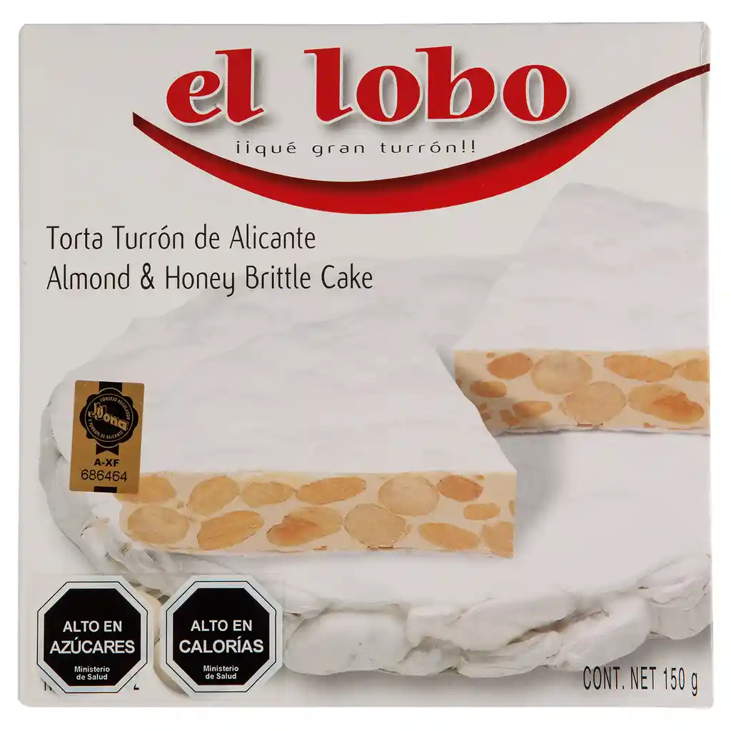 El Lobo Torta Turrón Alicante