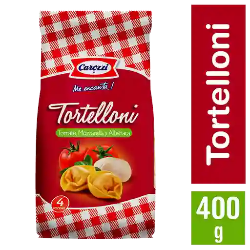 Carozzi Fideos Tortelloni con Tomate Mozzarella y Albahaca