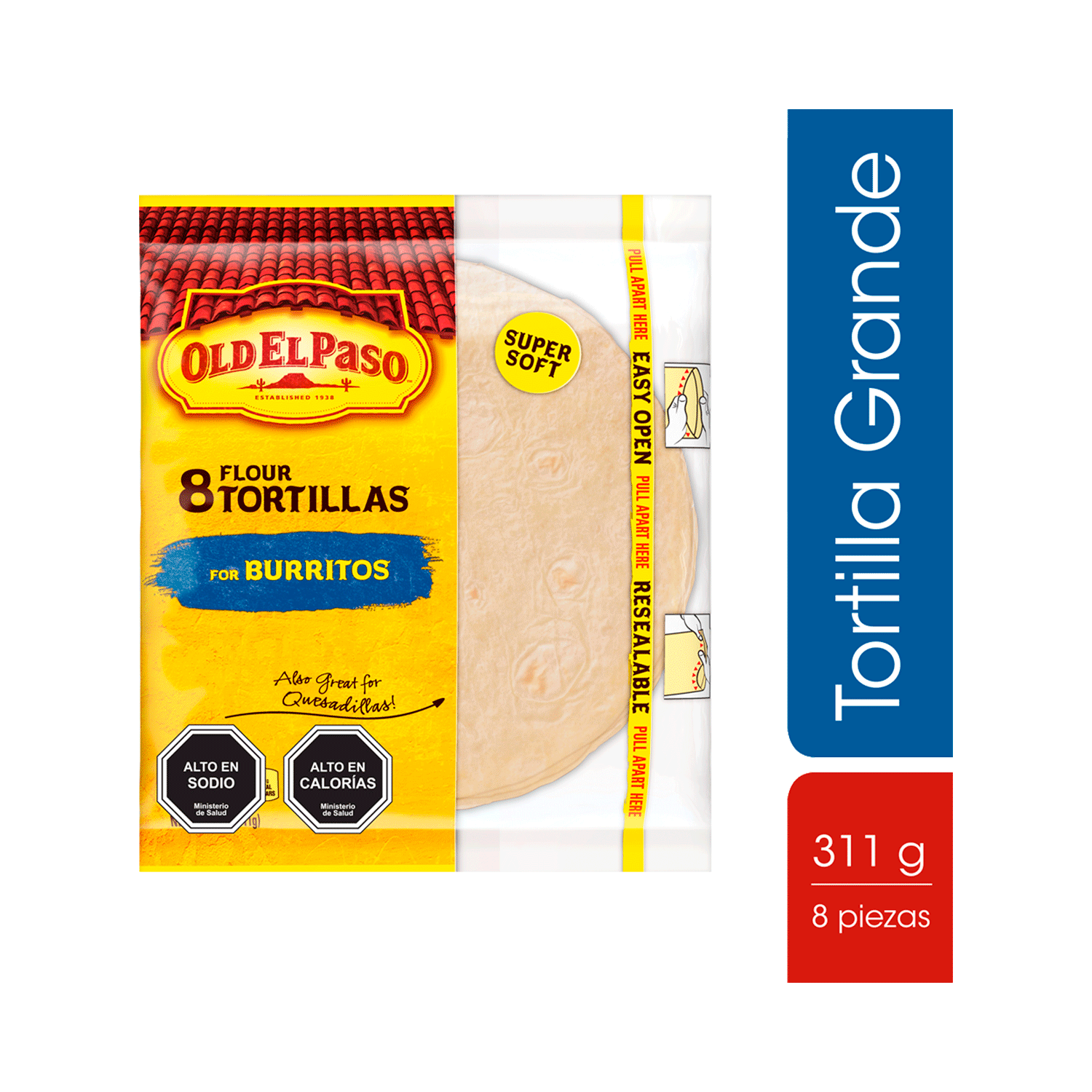 Old El Paso Tortillas Para Burritos Precio Rappi