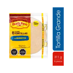 Old El Paso Tortillas Para Burritos