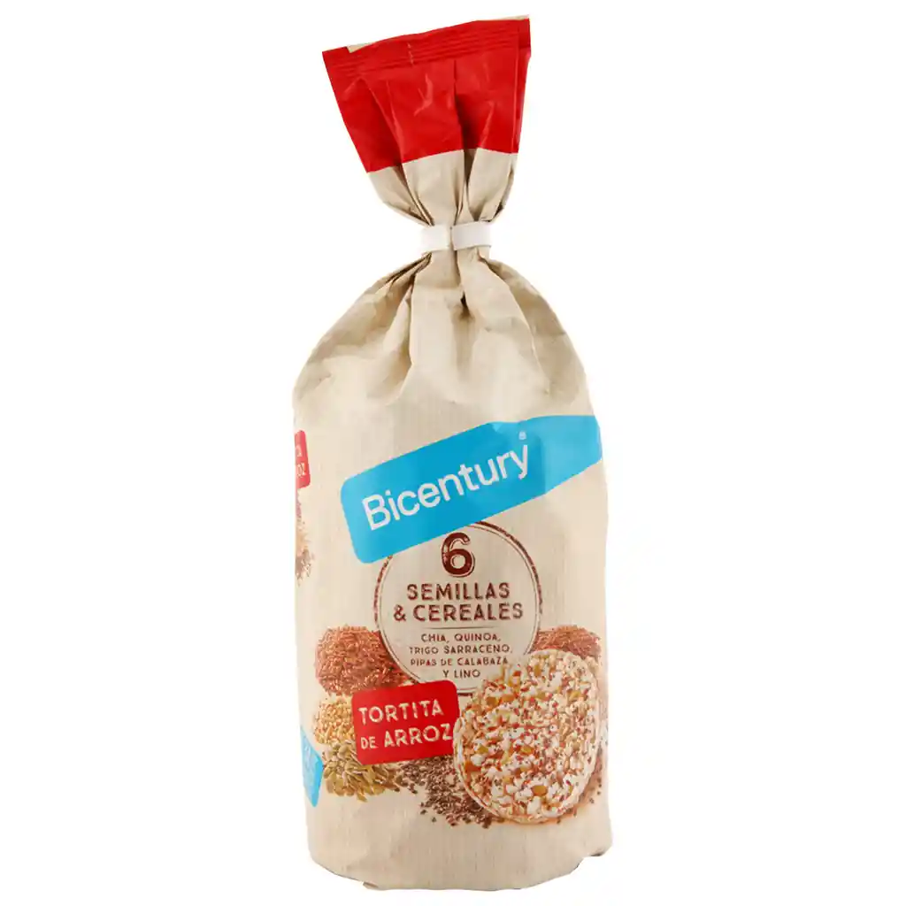 Bicentury Tortitas Arroz Con Semillas