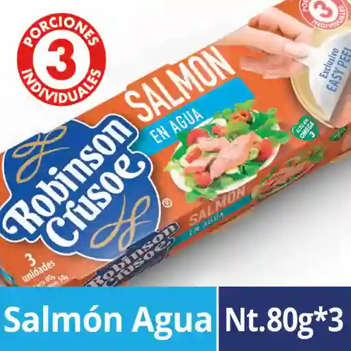 Robinson Crusoe Tripack Salmon Al Agua