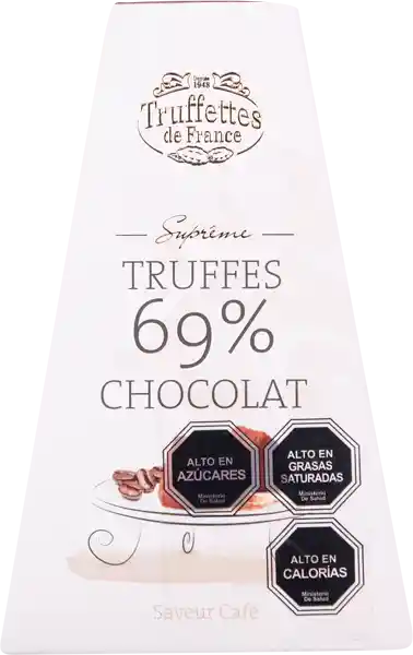 Truffettes de France Trufa Sabor Cappuccino 69% Chocolate