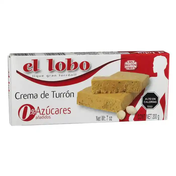 Turrón Blando S/Azucar Añad El Lobo