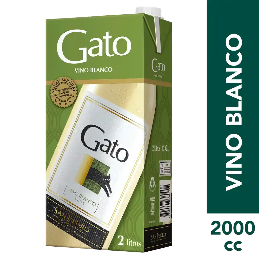 Gato Vino Blanco Sauvignon Blanc 