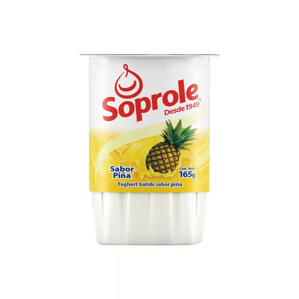 Soprole Yoghurt Batido Sabor Piña