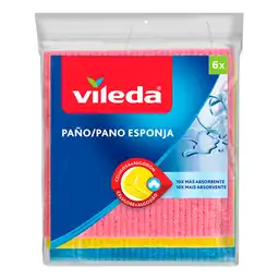 Vileda Paño Esponja de Colores Surtidos