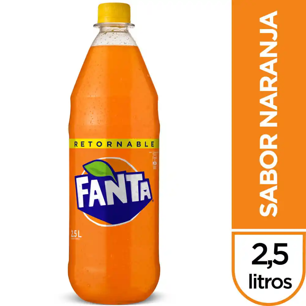 Fanta Bebida Gaseosa Sabor a Naranja