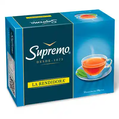 Supremo Te La Rendidora 50 Bolsitas