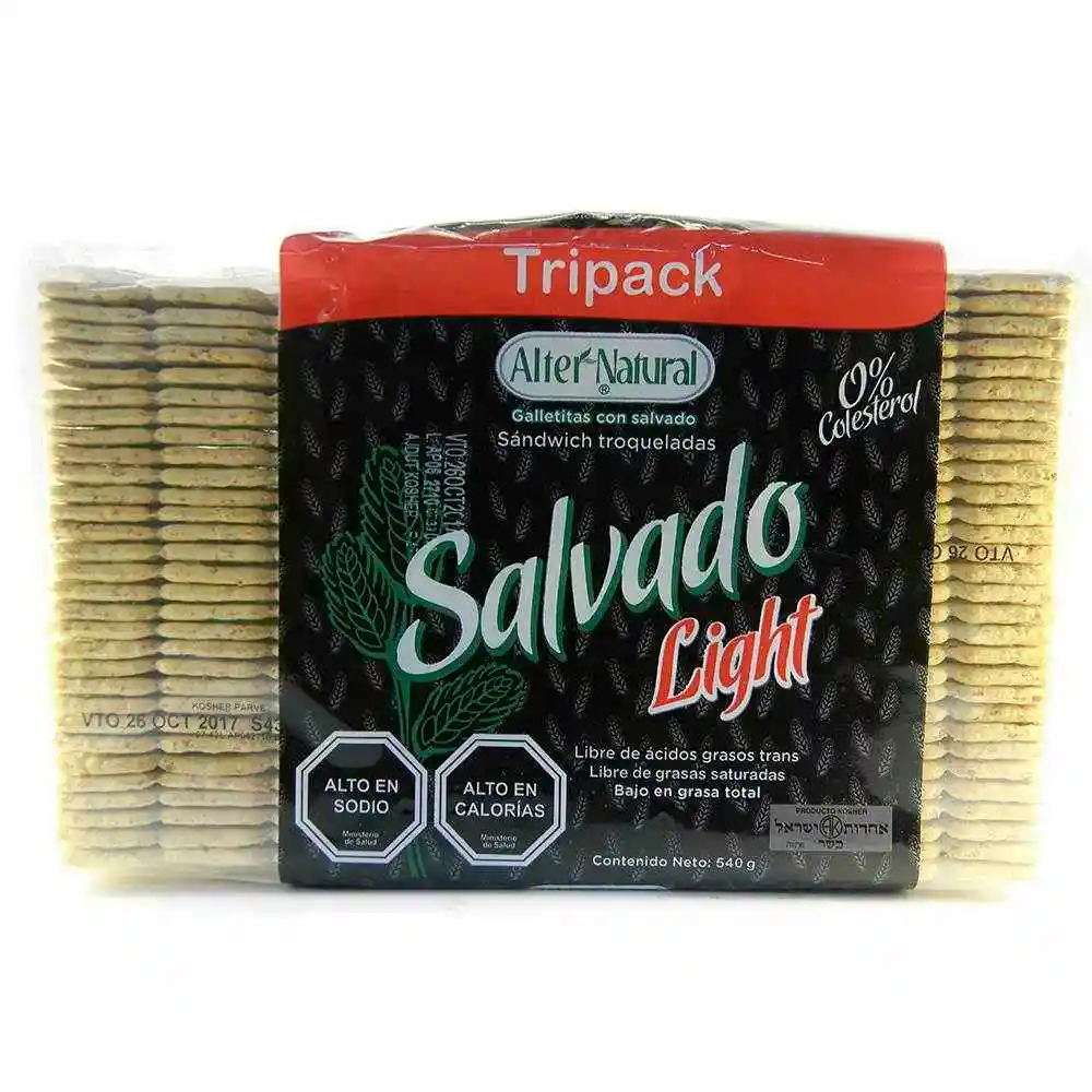 Alter Natural galletas salvado light