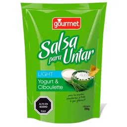 Gourmet Salsa para Untar Yogurt & Ciboulette Light