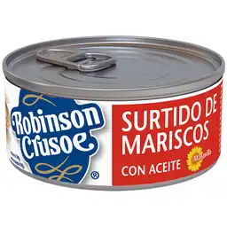 Robinson Crusoe Surtido De Mariscos En Aceite 190G