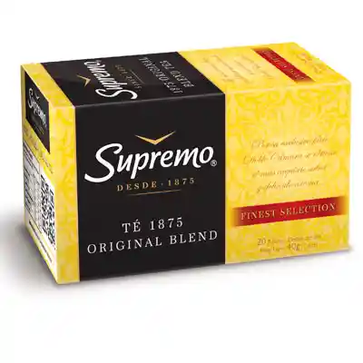 Supremo Te Premium Original Blend 20 Bolsitas