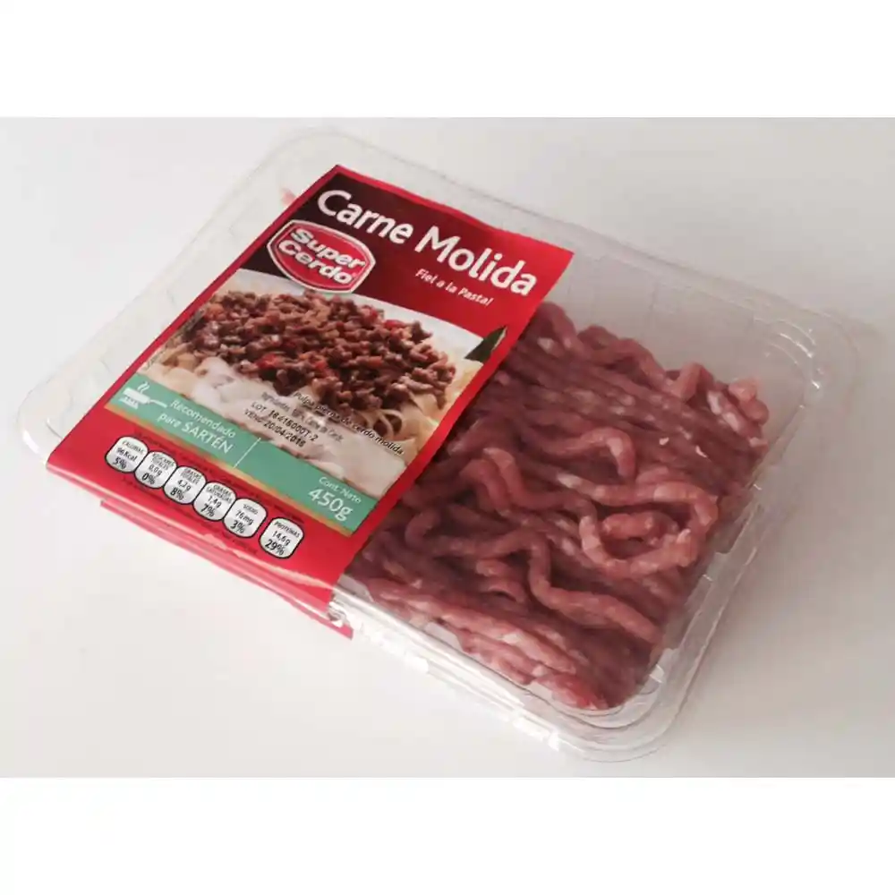 Super Cerdo Carne Molida