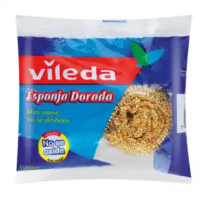 Vileda Esponja Dorada