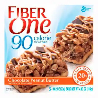 Fiber One Barra Cereal  Chocolate Mantequilla de Maní