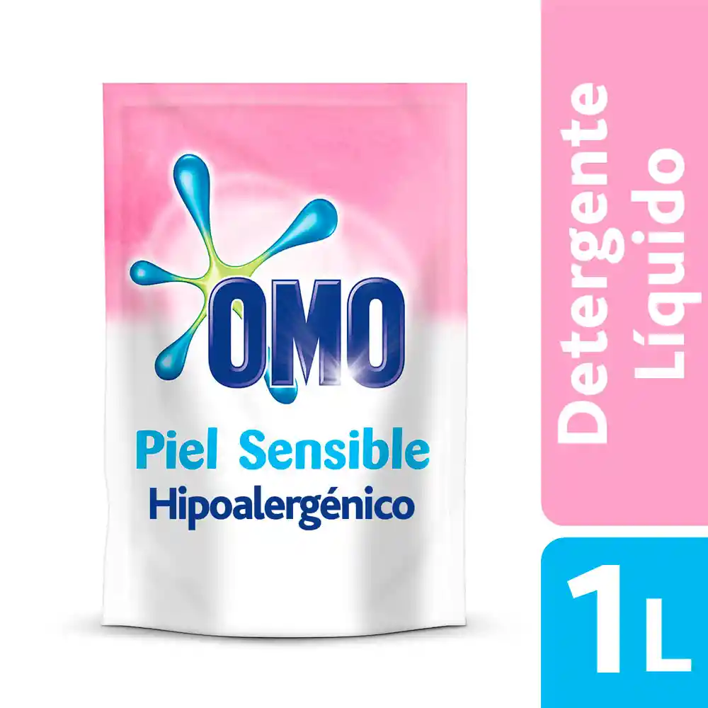 Omo Detergente Liquido Hipoalergenico Piel Sensible Doypack 1