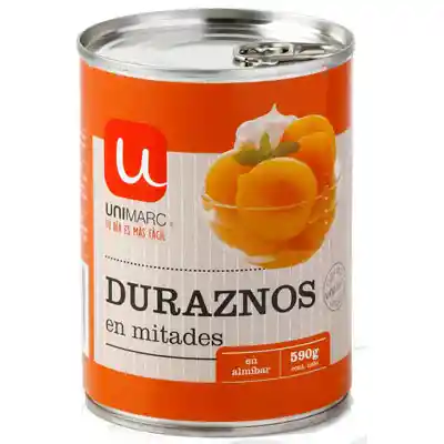 Unimarc Duraznos en Mitades