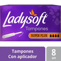 Ladysoft Tampones con Aplicador Super Plus