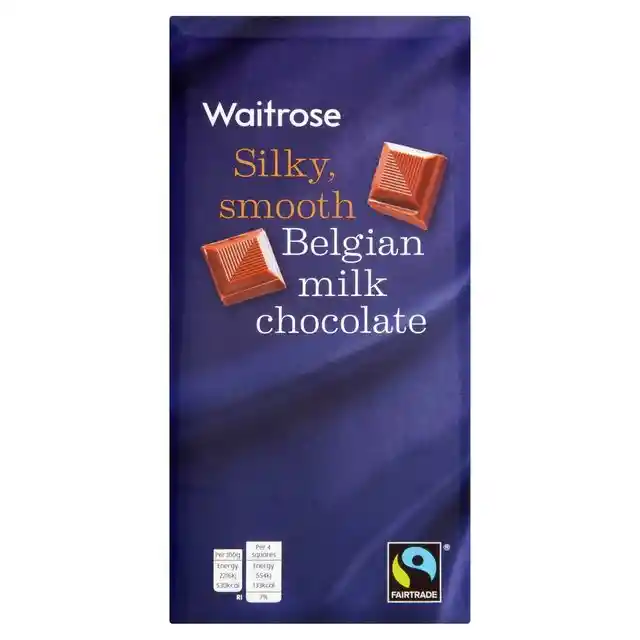 Waitrose Chocolate Leche Belga