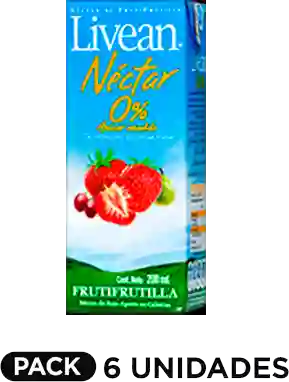 Livean Nectar Frutifrutilla Pack 6 U