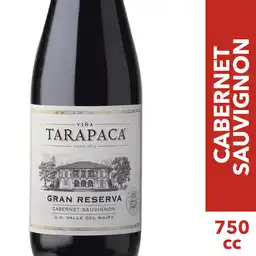 Tarapaca Vino Tinto Cabernet Sauvignon 750 cc