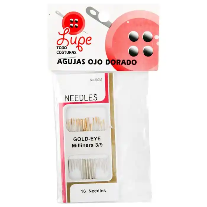 Agujas Ojo Dorado