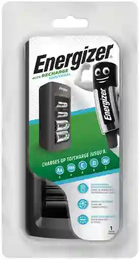 Energizer Cargador De Pilas Universal (Aa-Aaa-C-D-9V)