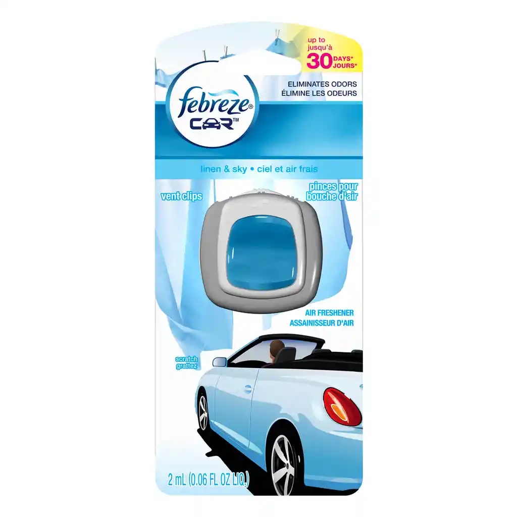 Febreze Cars Linen Sky X1