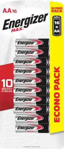 Energizer Pack Pilas Aax16