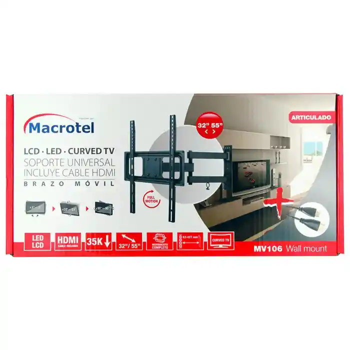 Soporte Lcd-led 32-55'' Macrotel Móvil