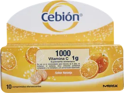 Cebion Vitaminas Prevencion Resfrio Vita C 1000