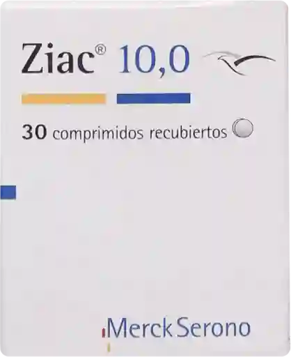 Ziac Hipotensores Com.10.0Mg.30