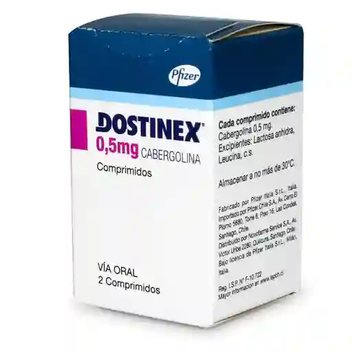 Dostinex 0;5 mg Comprimidos
