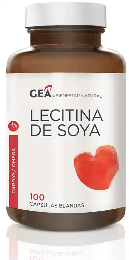 Gea Vitaminas Y Minerales Lecitina Soya Cap.100