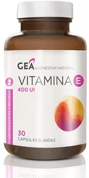 Gea Vitamina E Vitaminas Y Minerales Vite Cap.400Ui.30