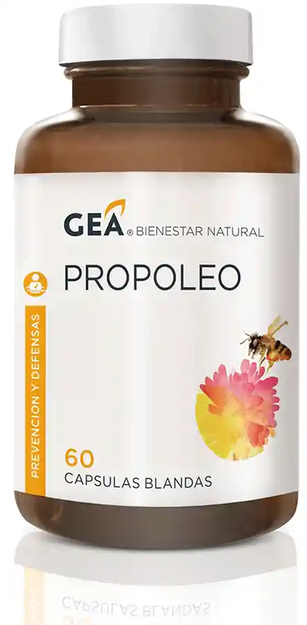 Gea Vitaminas Y Minerales Propoleo Cap.30Mg.60