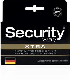 Security Way Preservativos Xtra x 12 Unidades