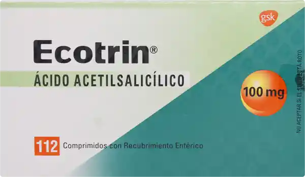 Ecotrin Antiagregantes Plaquetarios (100 mg)