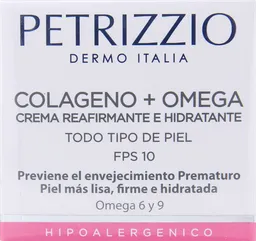 Petrizzio Colágeno + Omega Crema Reafirmante Hidratante