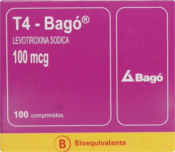 Bagó T4- 100 Mcg Comprimidos