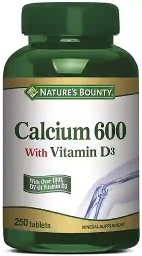 Calcium Vitaminas Y Minerales Nb 600 Com.250