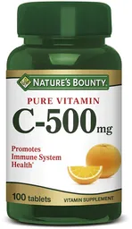 Vitaminas y Minerales Nb Vitam.c Com. 500mg.100