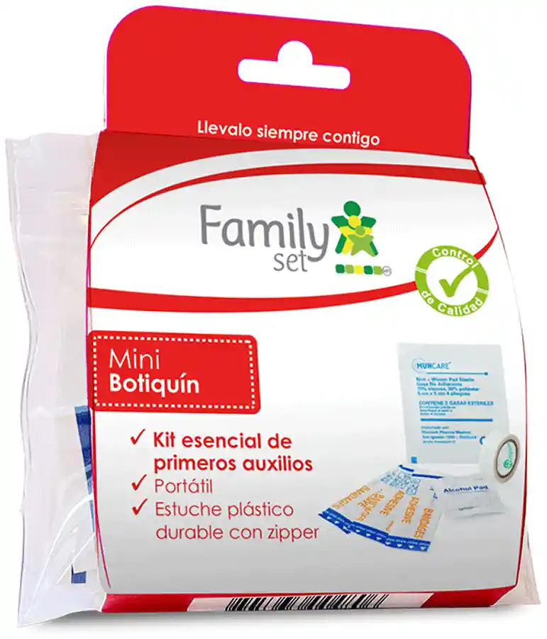 Family Set Mini Botiquin X 4 Articulos