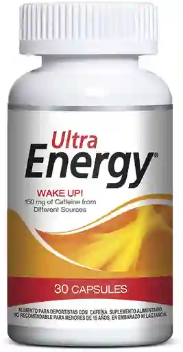 Ultra Energy Vitaminas Y Minerales Cap.30