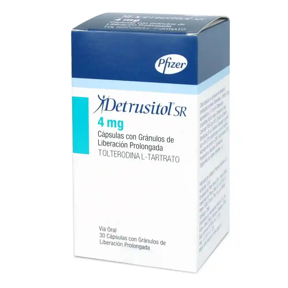 Detrusitol Sr Antiespasmodicos Hombre