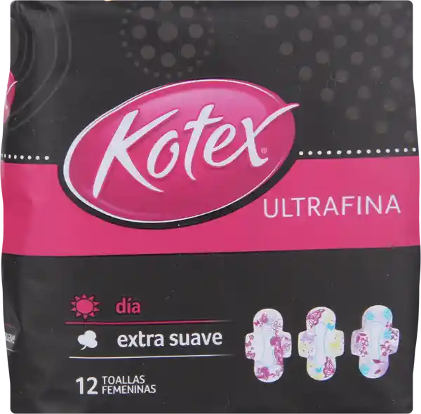 Kotex T Fem Uf Suave Diseno 12Und