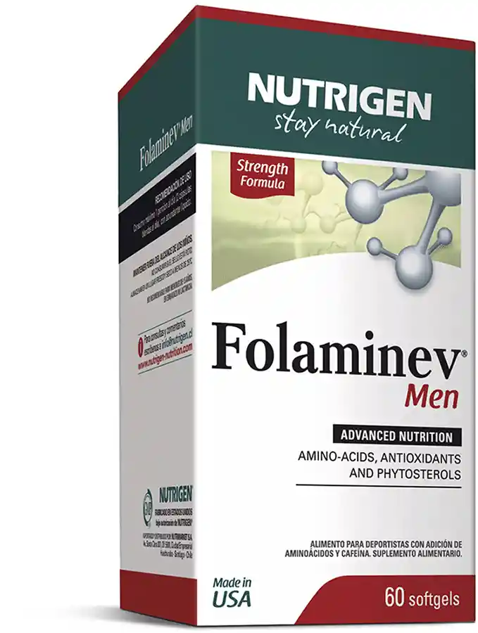 Folaminev Vitaminas Y Minerales Cap.Blandas 60