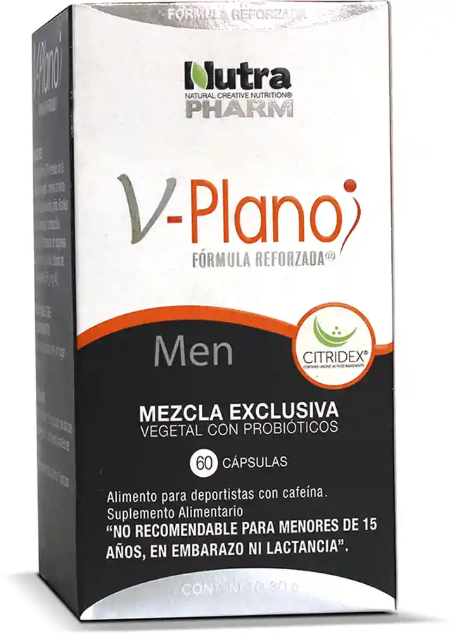 V-Plano Deporte Y Dieta Men F.Refor.Cap60